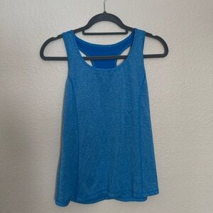 Blue Sports Tank Top